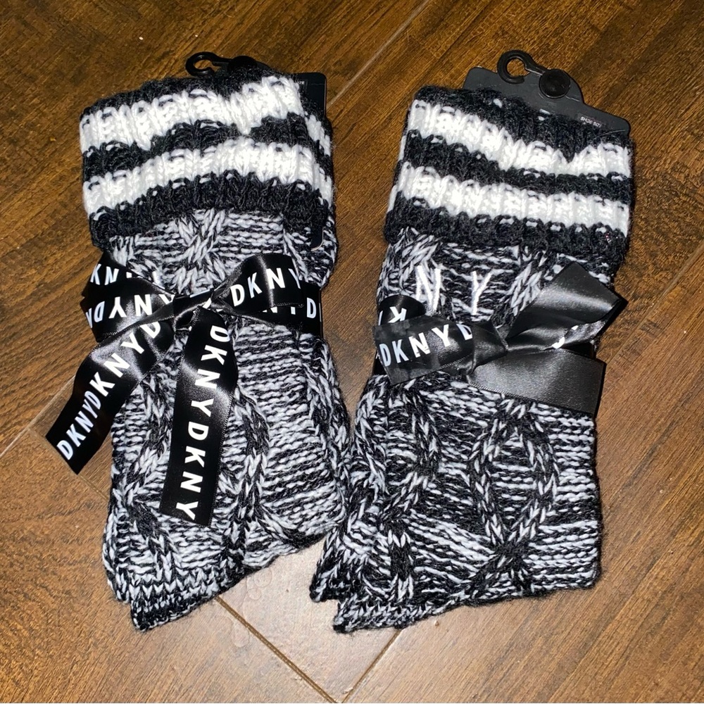 Set of 2 Pair of DKNY Slipper Socks